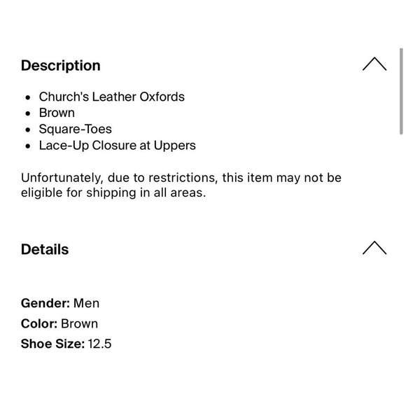 Church’s Authentic Leather Oxfords Oxford Solid Brown Shoes 12.5 - Picture 6 of 8